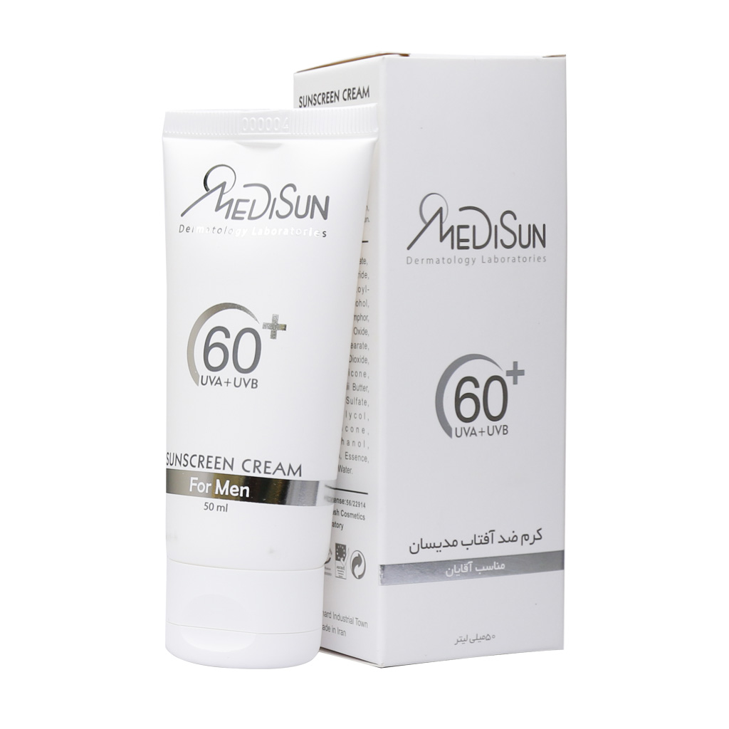ضدآفتاب SPF60 مناسب آقایان مدیسان | 50 میلی لیتر