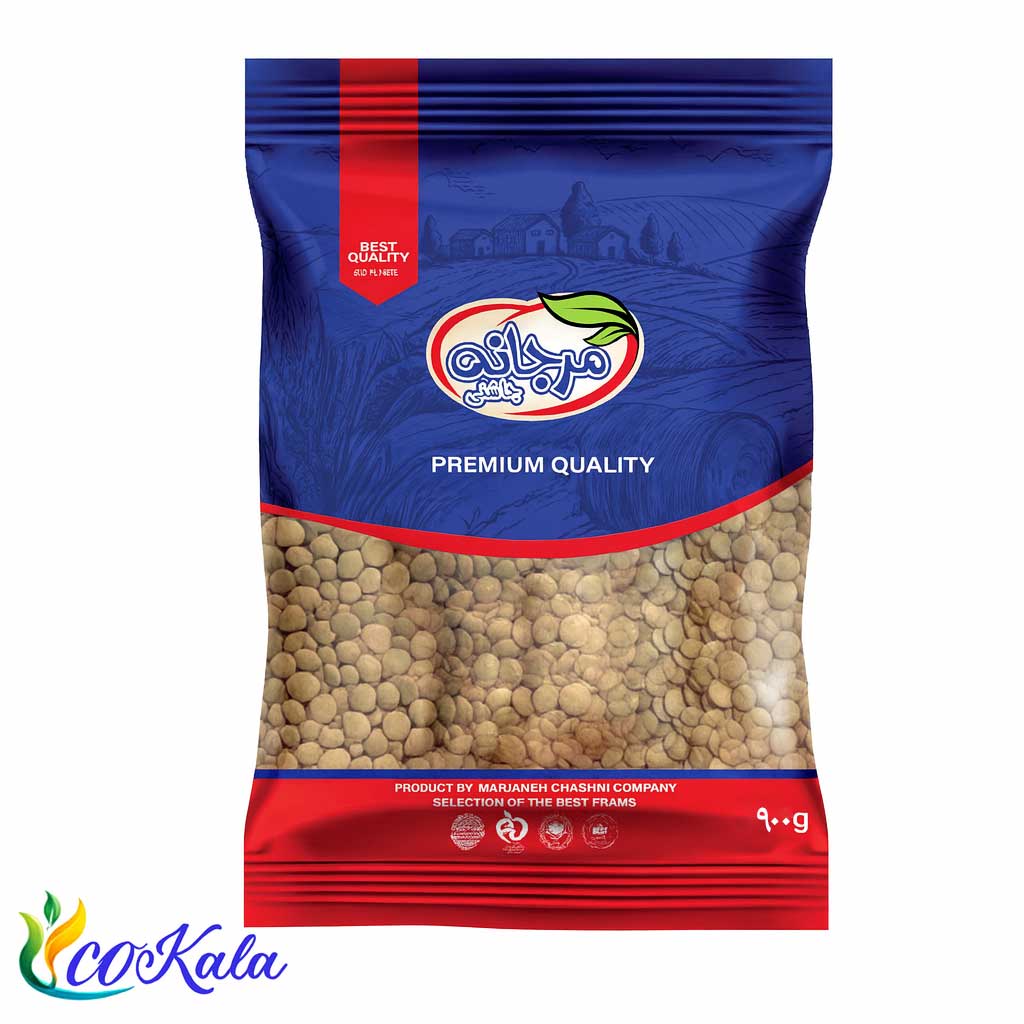 عدس ممتاز مرجانه 900 گرم