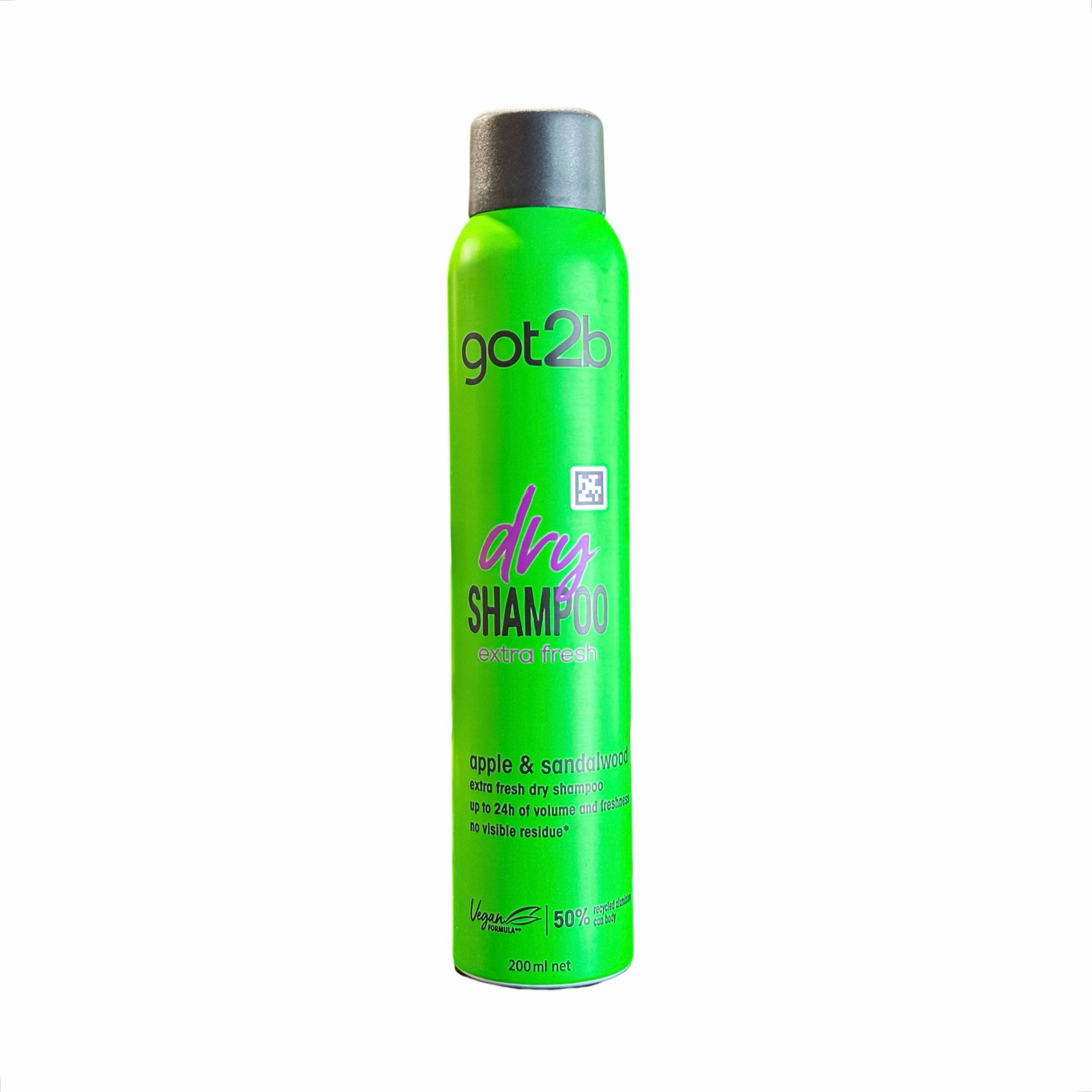 شامپو خشک got2b گات تو بی اکسترا فرش سبز 200 میل Schwarzkopf got2b Dry Shampoo Extra Fresh