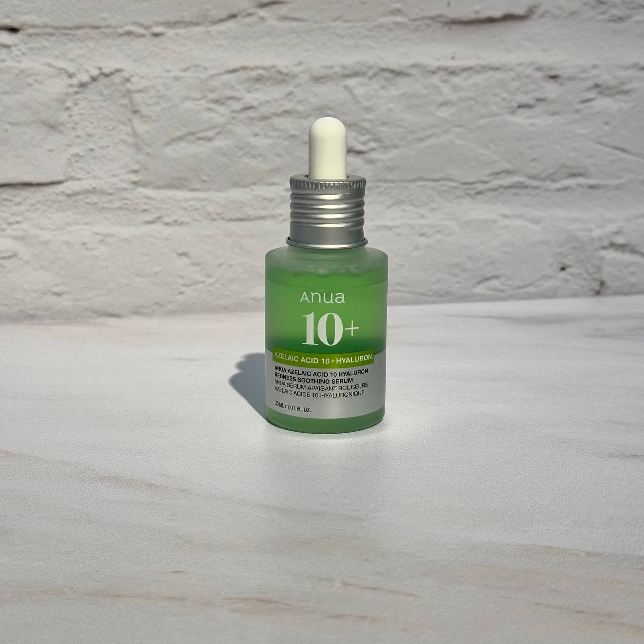 سرم آزلائیک اسید 10% و هیالورون آنوا  Anua Azelaic Acid 10 Hyaluron Redness Soothing Serum