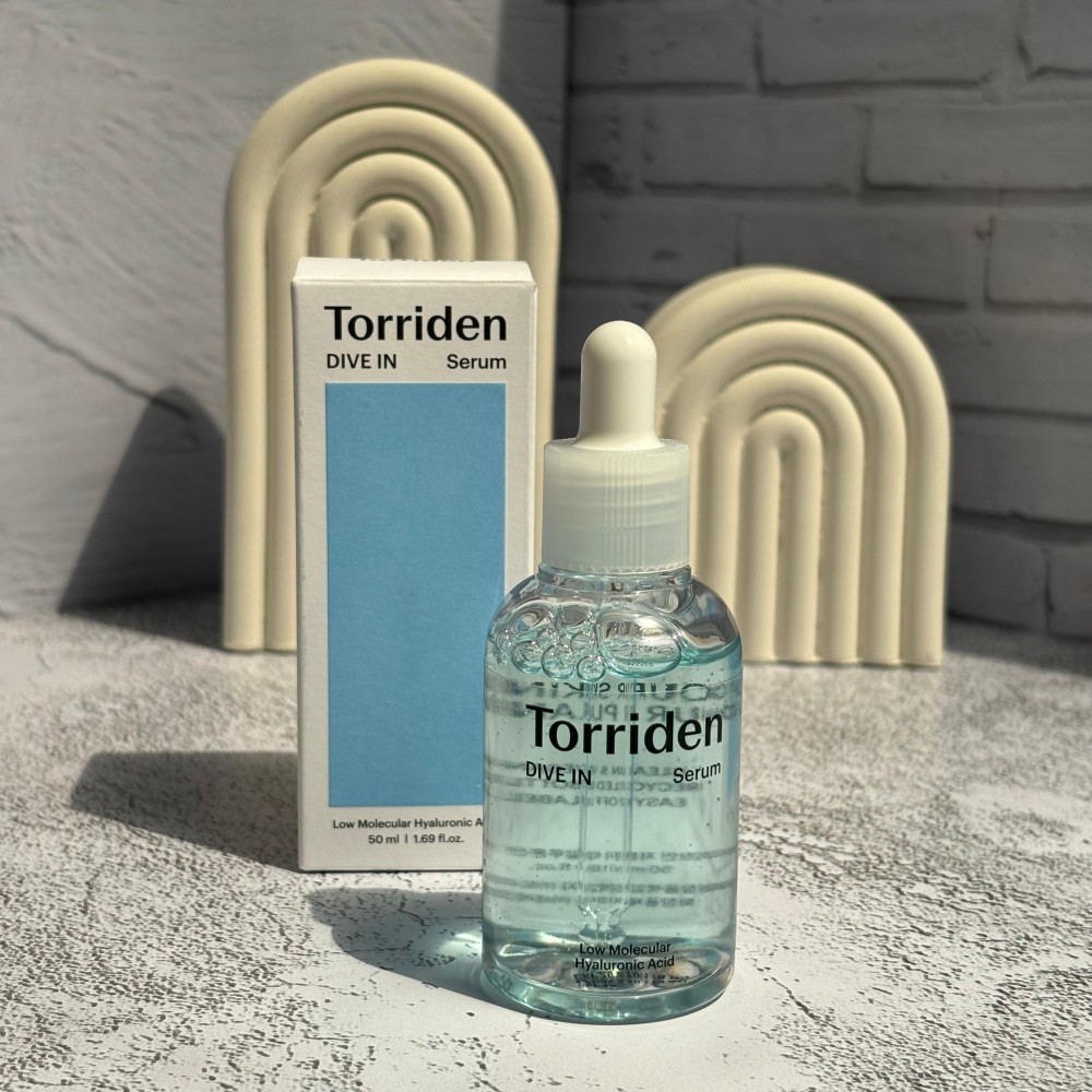 سرم آبرسان هیالورونیک اسید توریدن 50 میل Torriden DIVE-IN Low Molecular Hyaluronic Acid Serum
