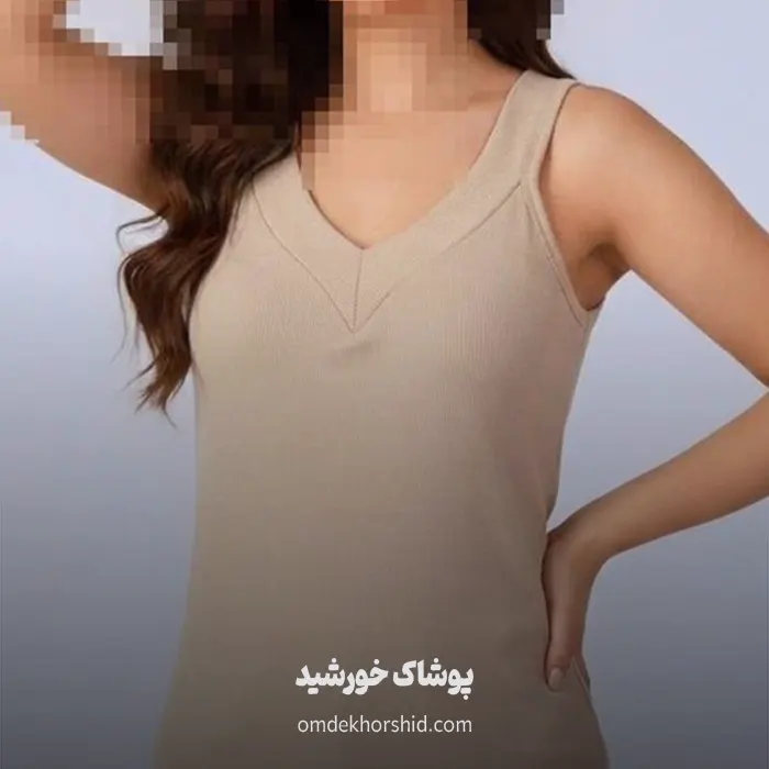تاپ یقه دلبری رنگ نود