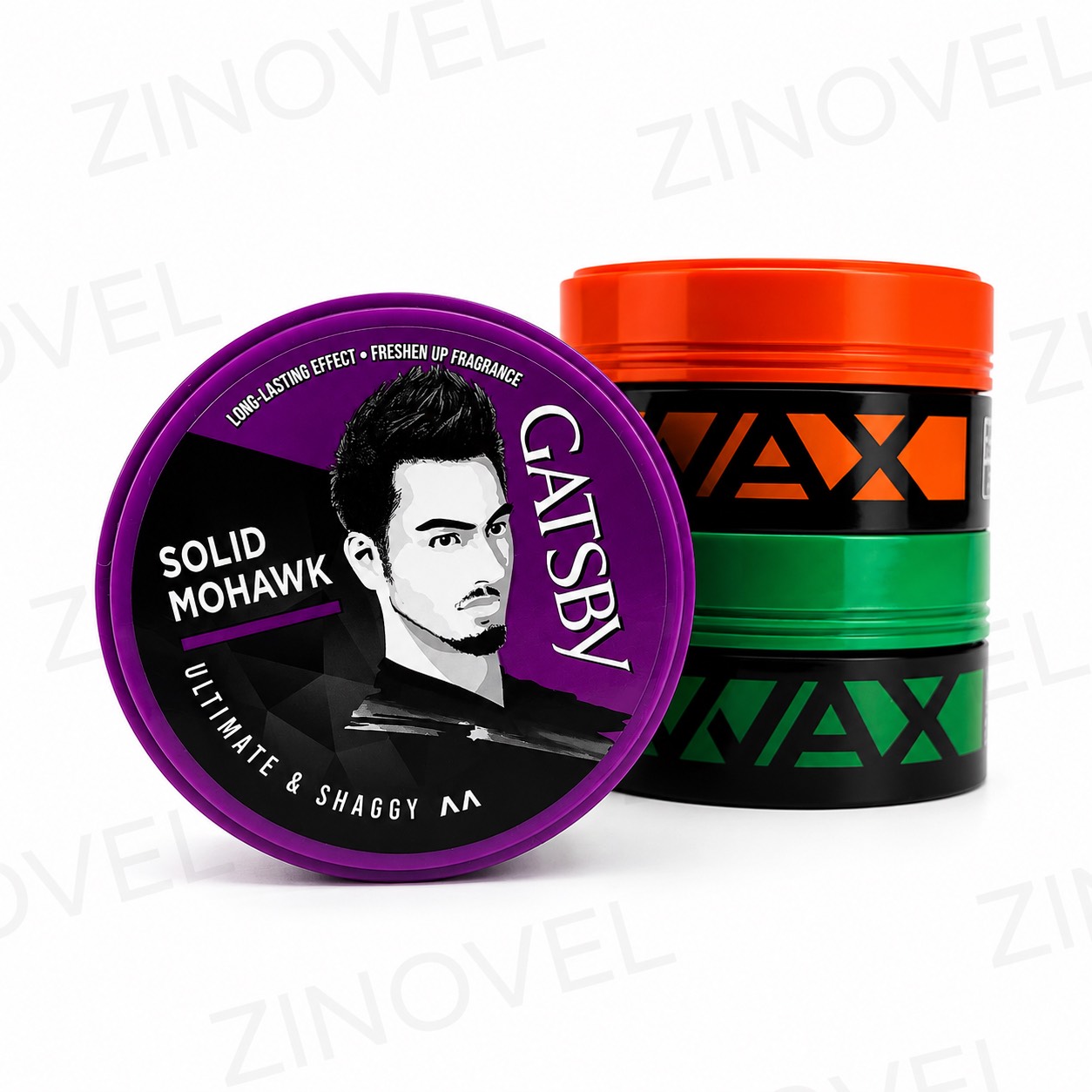 واکس حالت دهنده موی گتسبی بنفش مدل GATSBY Solid Mohawk