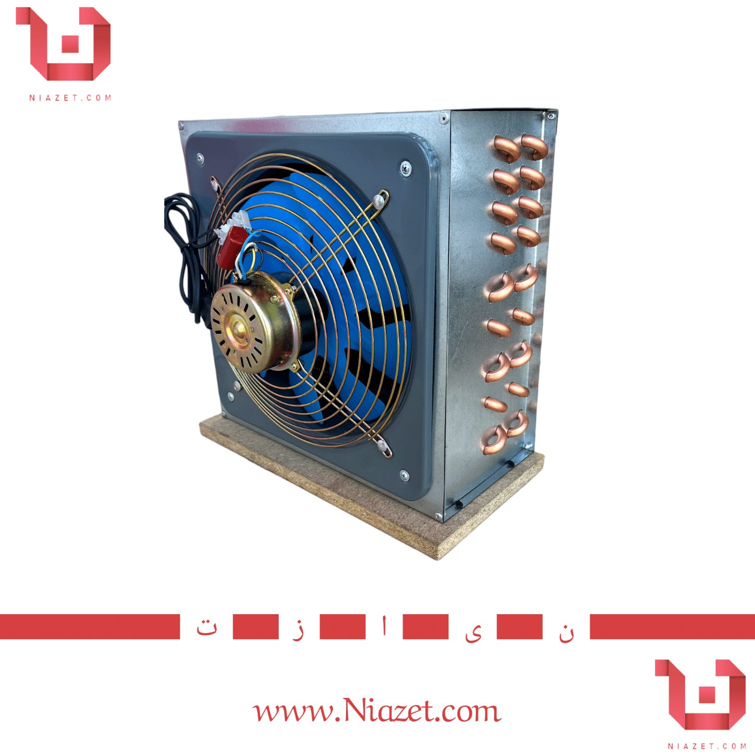 کندانسور برقی مسی سایز 6 تا 10 دو خروجی