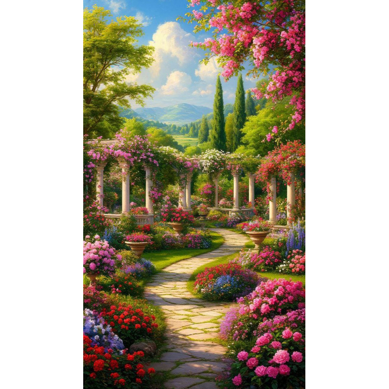 تابلو نقاشی الماسی بزرگسال کد 0161