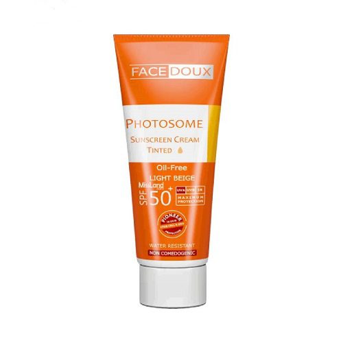 کرم ضدآفتاب فاقد چربی بی رنگ فوتوزوم فیس دوکس/ Face Doux Photosome Invisible Oil Fre Sunscreen Cream