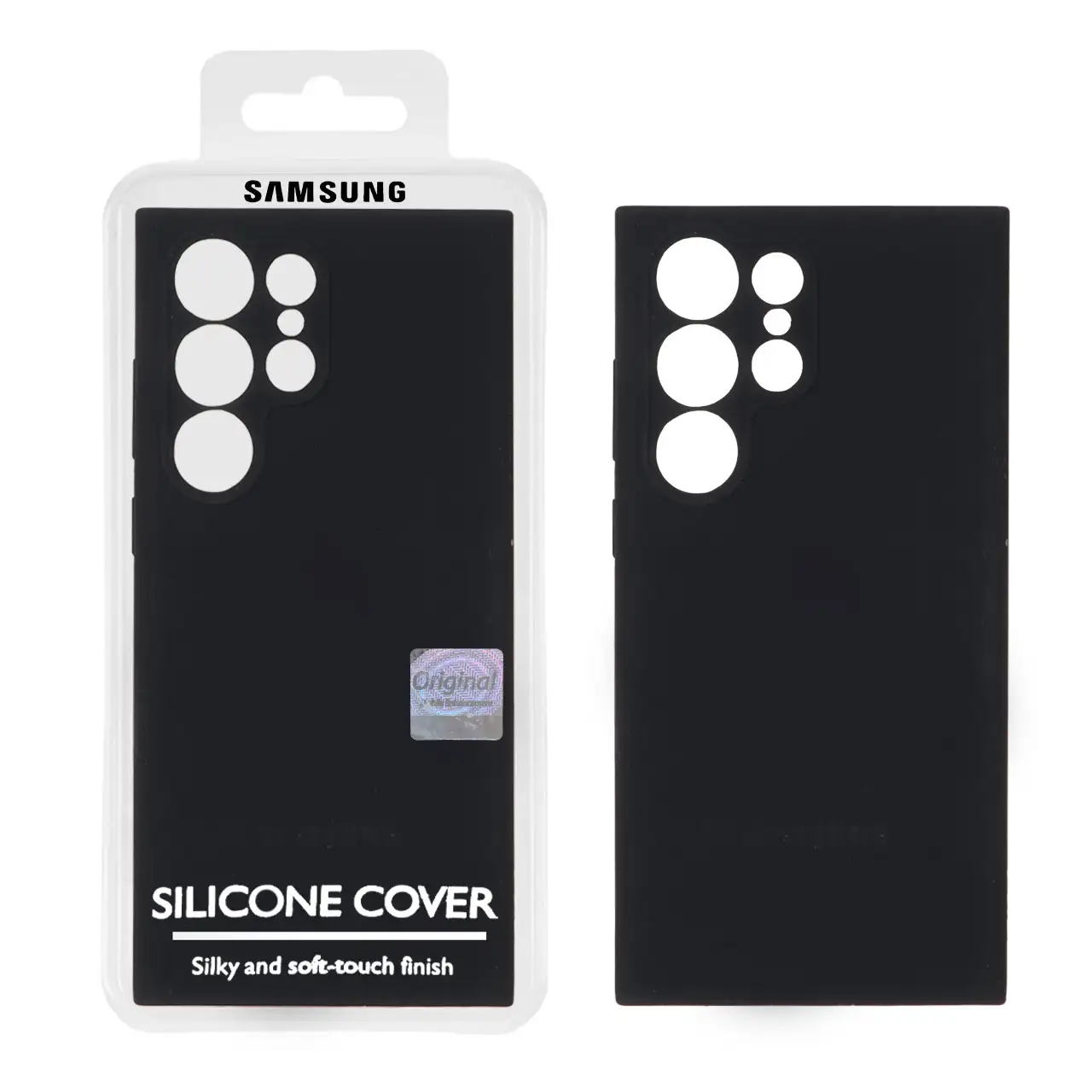 قاب سیلیکونی پاک کنی اورجینال Master Quality مدل Samsung Galaxy S23 Ultra (پک دار)