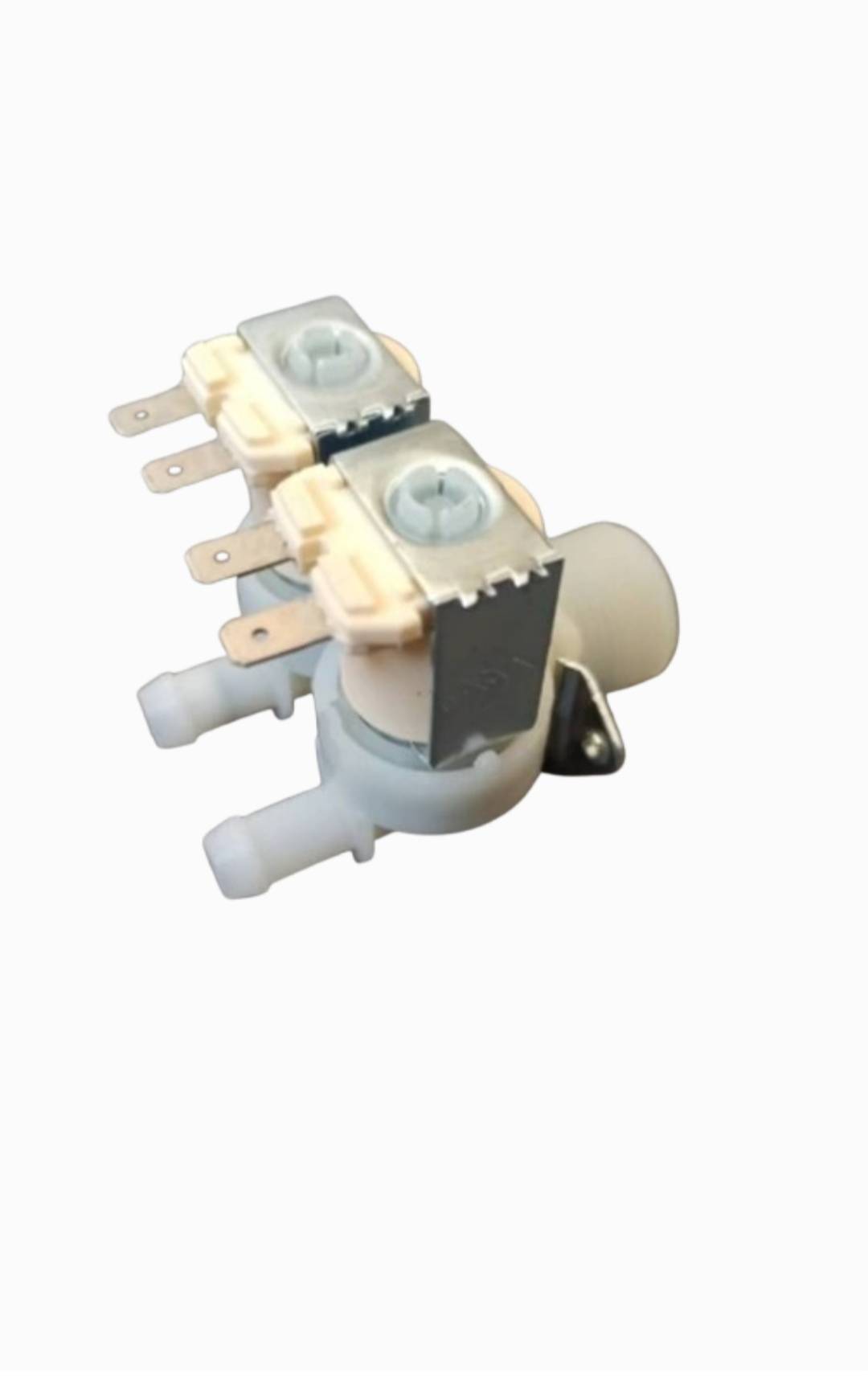 شیر برقی دو قلو ۹۰درجه لباسشویی