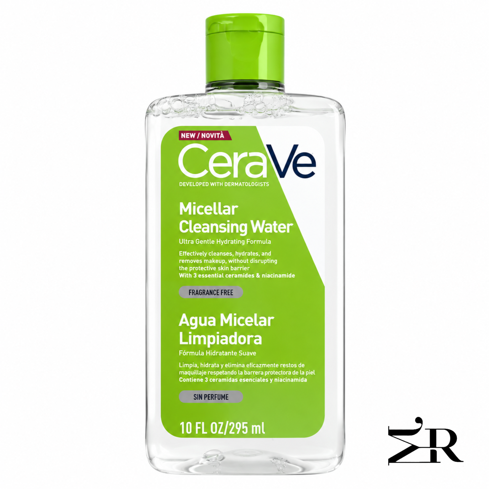 میسلار واتر سراوی 295 میل | پاک‌کننده آرایش و آبرسان پوست | CeraVe
