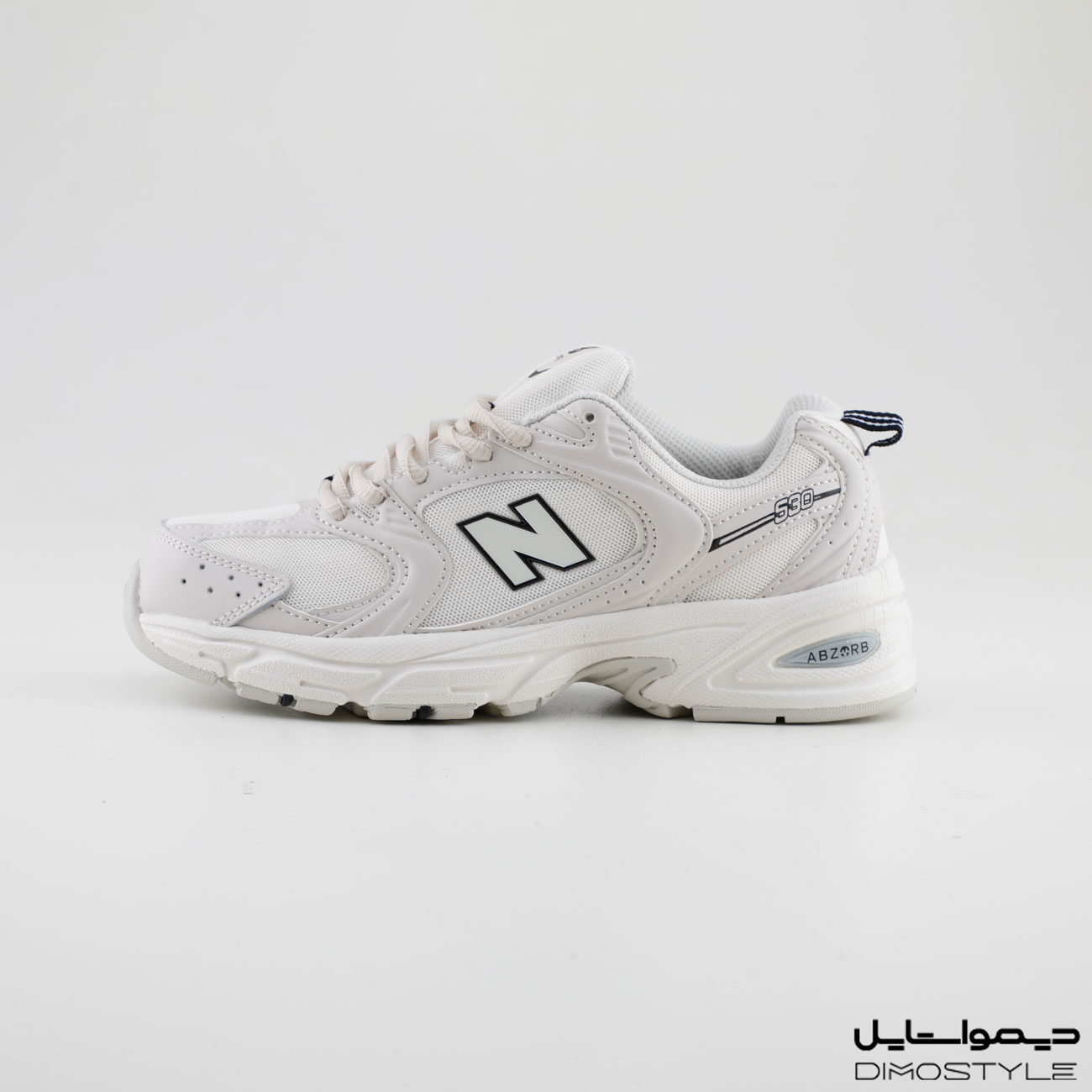 کفش اسپرت نیوبالانس کرم NB_MR530SH