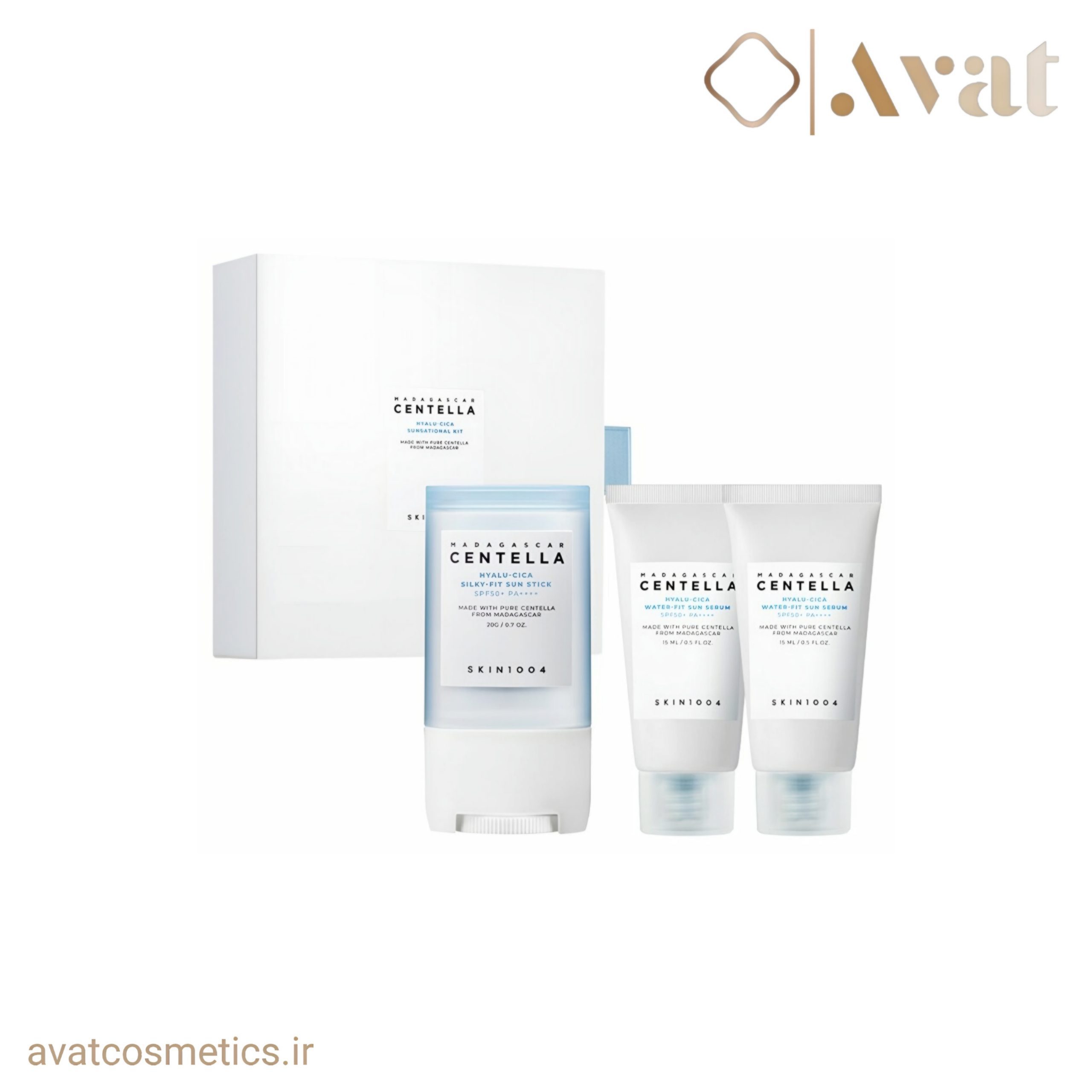 کیت ضدآفتاب سنتلا اسکین 1004 | Madagascar Centella SKIN1004 Kit