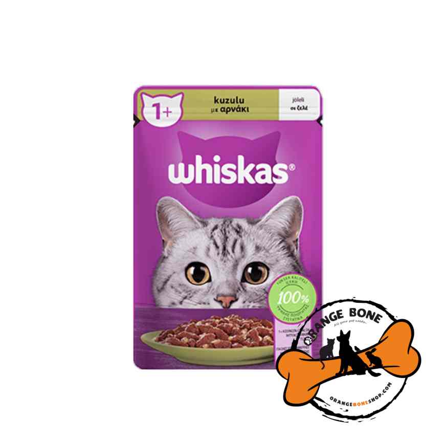 پوچ  گربه ویسکاس طعم گوشت بره (85 گرم)
