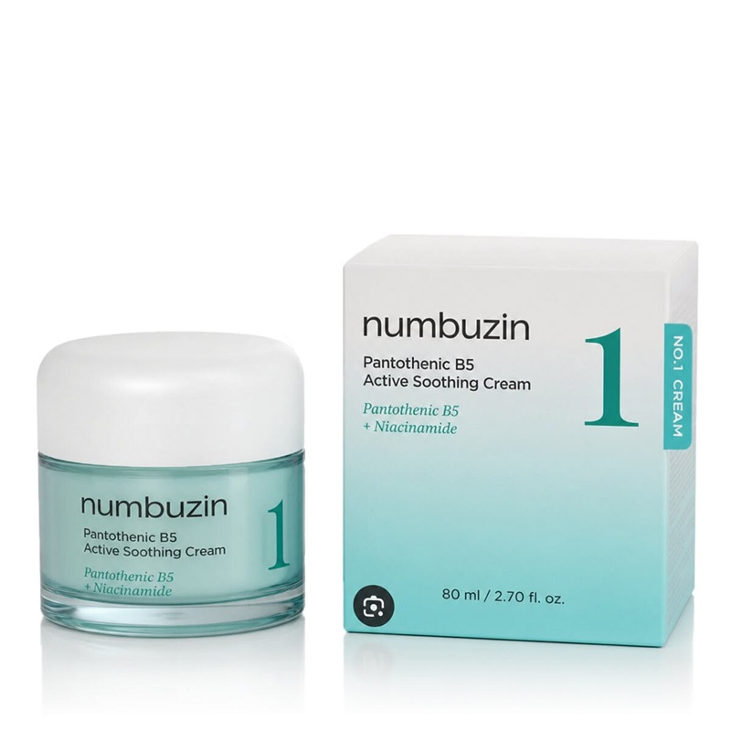 کرم تسکیندهنده نامبوزین Numbuzin No.1 Pantothenic B5 Active Soothing Cream