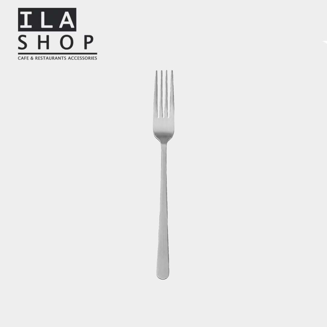 چنگال کیک استیل دونا مات شش عددی ایلا