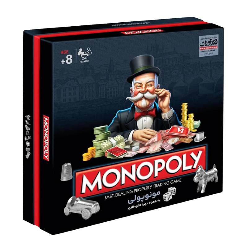 بازی مونوپولی حرفه ای (Monopoly) | مدل فکرآوران
