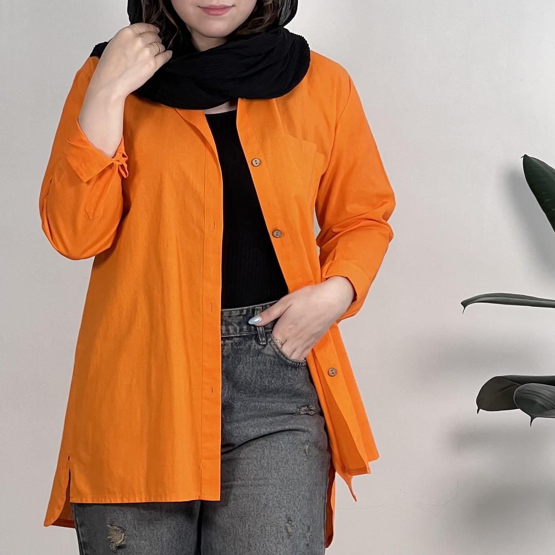 شومیز کتان لینن