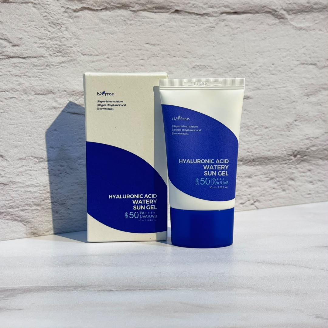 ژل کرم ضد آفتاب هیالورونیک اسید ایزنتری ۵۰ میل ISNTREE Hyaluronic Acid Watery Sun Gel