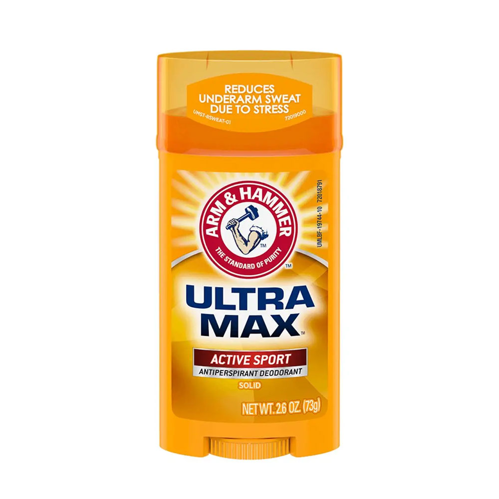 مام صابونی اولترا مکس رایحه Active Sport آرم اند هامر Arm &amp; Hammer Ultra Max Active Sport 73g
