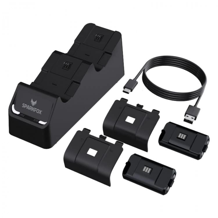 SparkFox Dual Charging Station for XBOX Series X-S