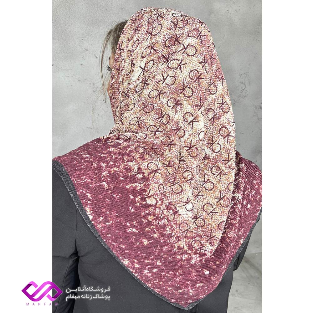 روسری زنانه مجلسی طرح CK