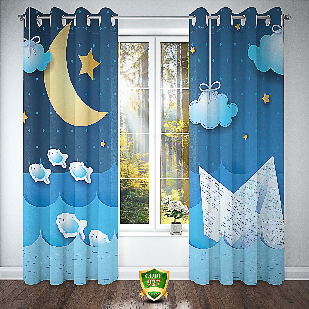 پرده اتاق کودک کد B148
