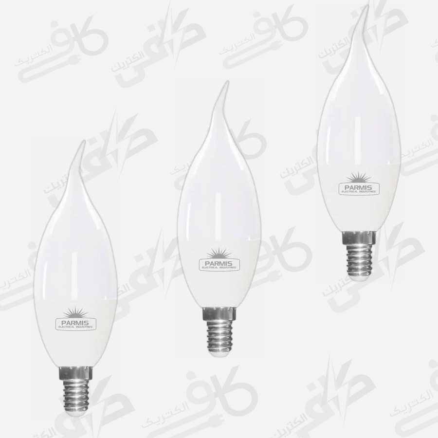 لامپ اشکی پارمیس 8وات  LED مات آفتابی