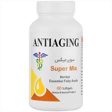 انتی ایجینگ سوپر میکس سافت ژل 60 عددی