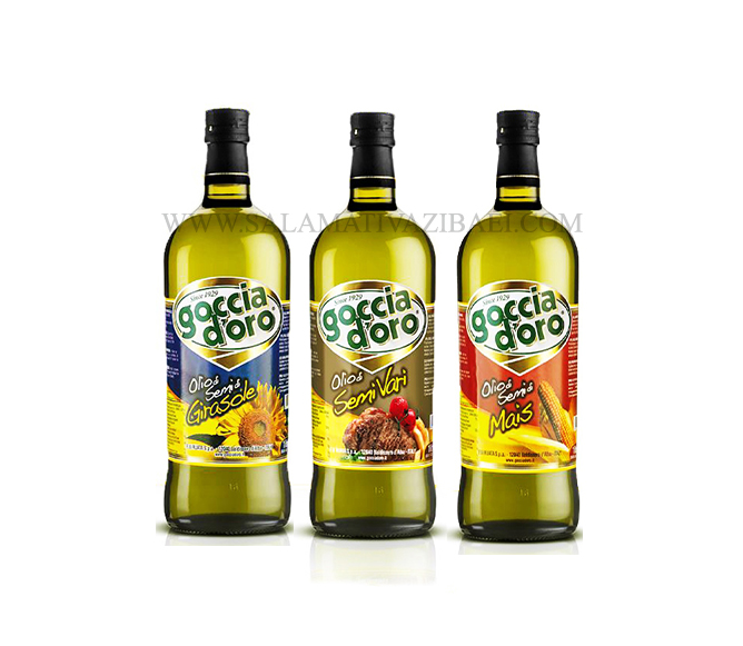 روغن خوراکی مایع سرخ کردنی و پخت و پز گوچیا دورو پکیج 3 عددی ترکیبی - GOCCIA DORO