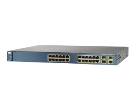 سوییچ شبکه سیسکو مدل WS-C3560G-24PS-S