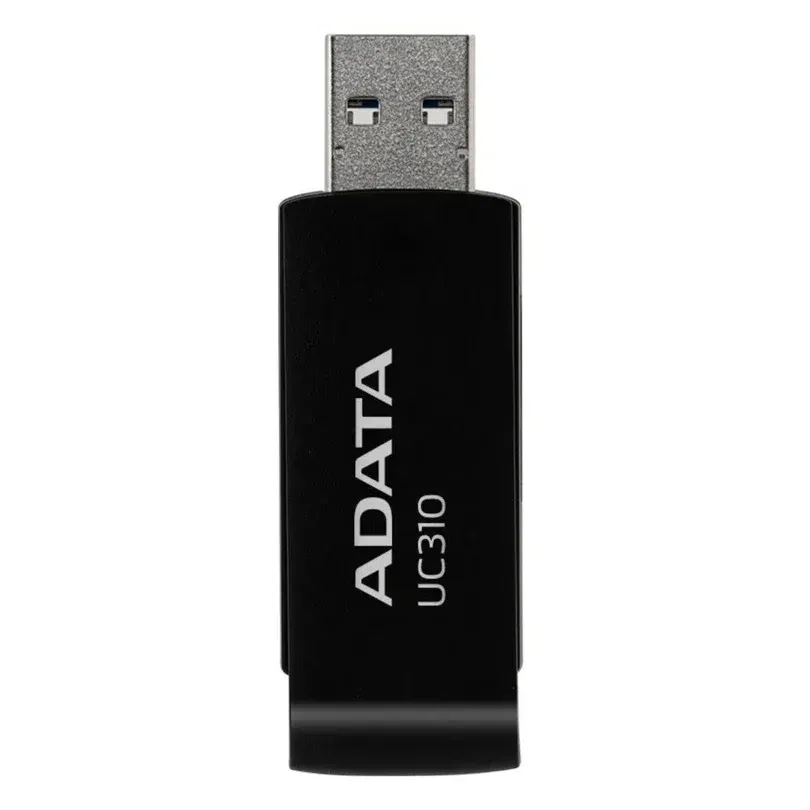 فلش مموری ای دیتا مدل UC310 ظرفیت 64 گیگابایت با رابط USB 3.2 - مشکی