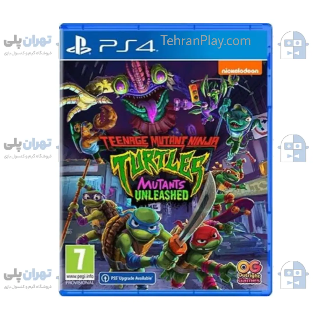بازی Teenage Mutant Ninja Turtles Mutants Unleashed برای PS4