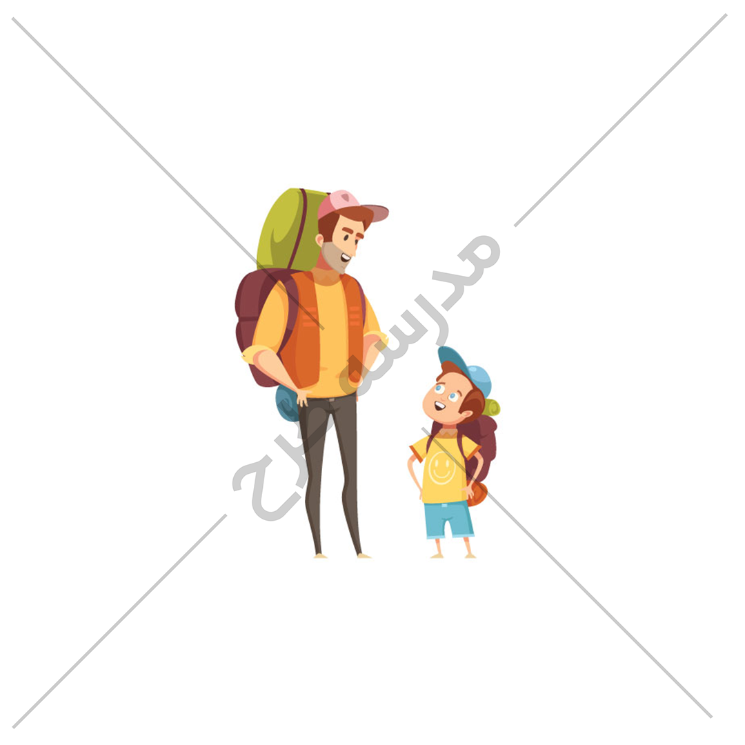 وکتور کوهنوردی با پدر