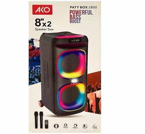 اسپیکر پارتی باکس آکو AKO مدل PARTY BOX2800 با گارانتی 12 ماهه
