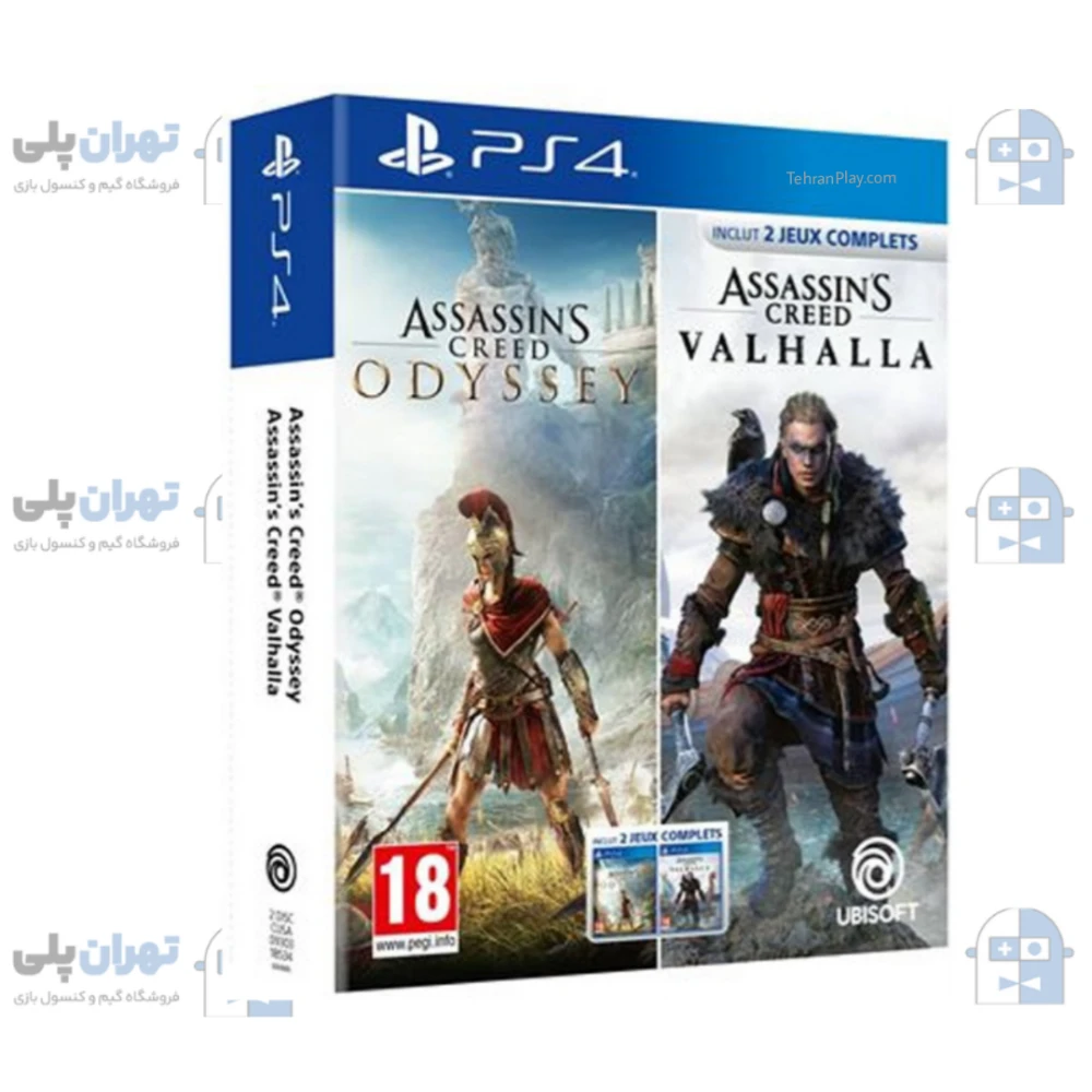بازی Assassins Creed Odyssey و Assassins Creed Valhalla برای PS4