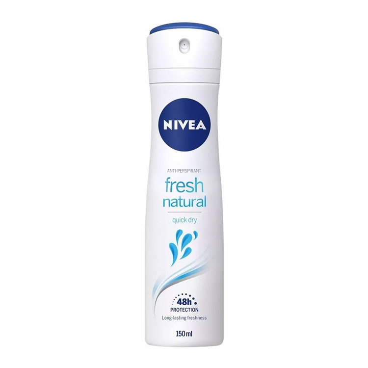 اسپری دئودرانت زنانه نیوآ Nivea مدل Fresh Natural