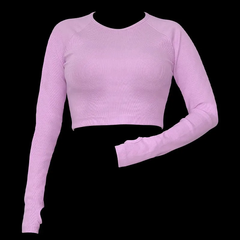 cropped cotton top