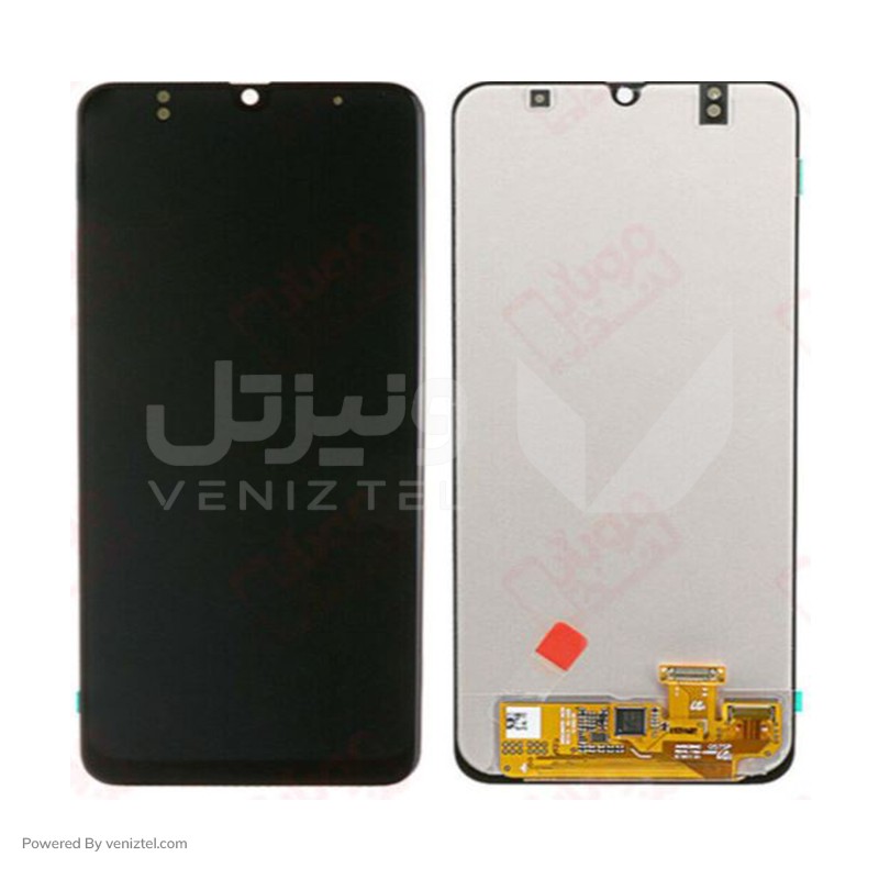 تاچ و ال سی دی اصلی شرکتی با فریم سامسونگ (Service Pack) مدل LCD Samsung A30 + F