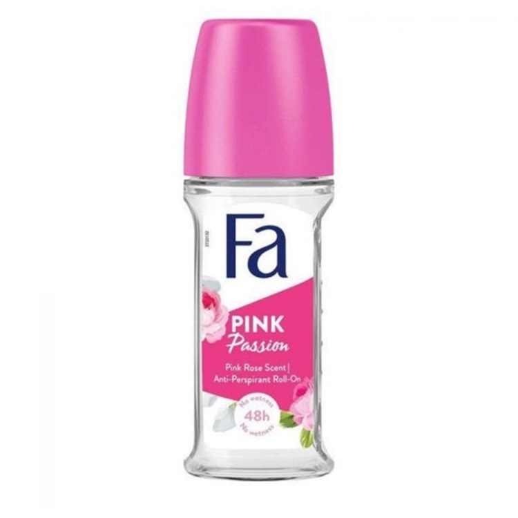 رول ضد تعریق زنانه فا مدل Pink Passion رایحه رز صورتی