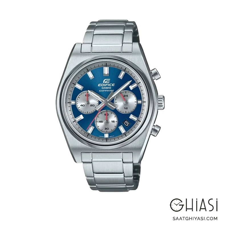 ساعت مچی مردانه Edifice برند کاسیو (کوارتز) مدل EFB-730D-2AVUDF
