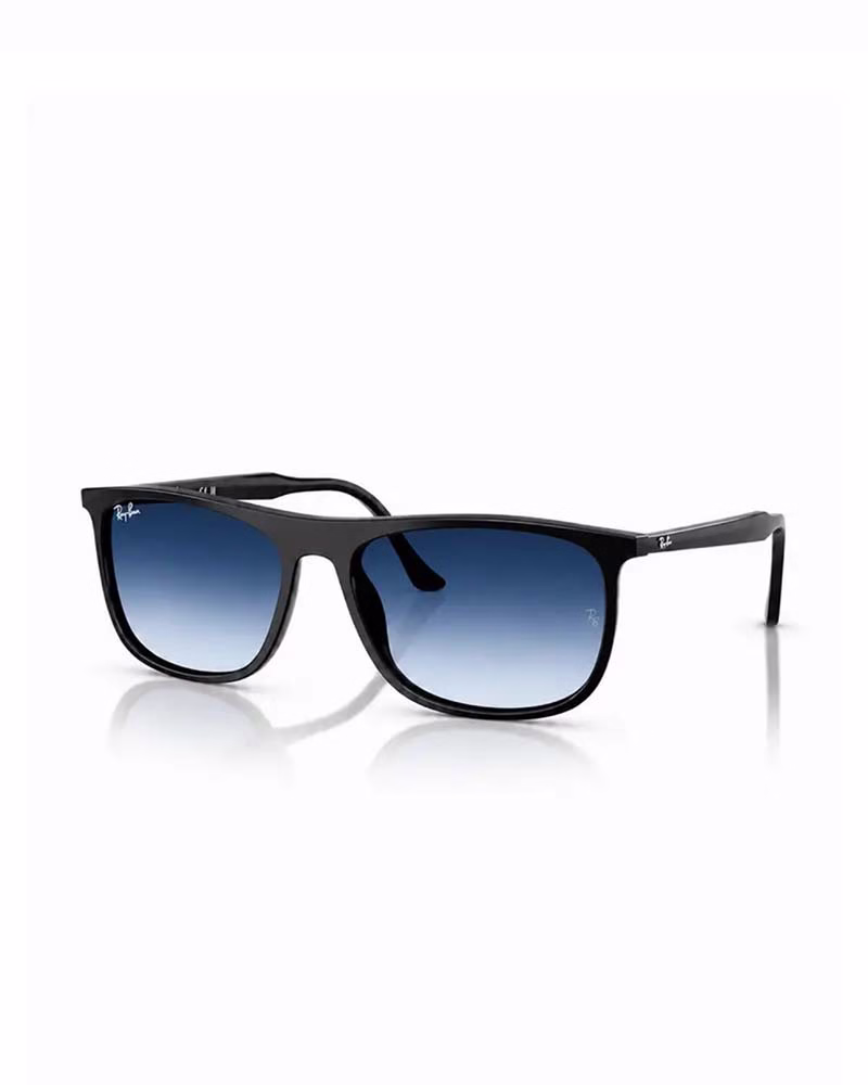 عینک آفتابی اسپرت ریبن مدل RayBan RB2216 - فريم مشكي عدسي هايلايت آبي
