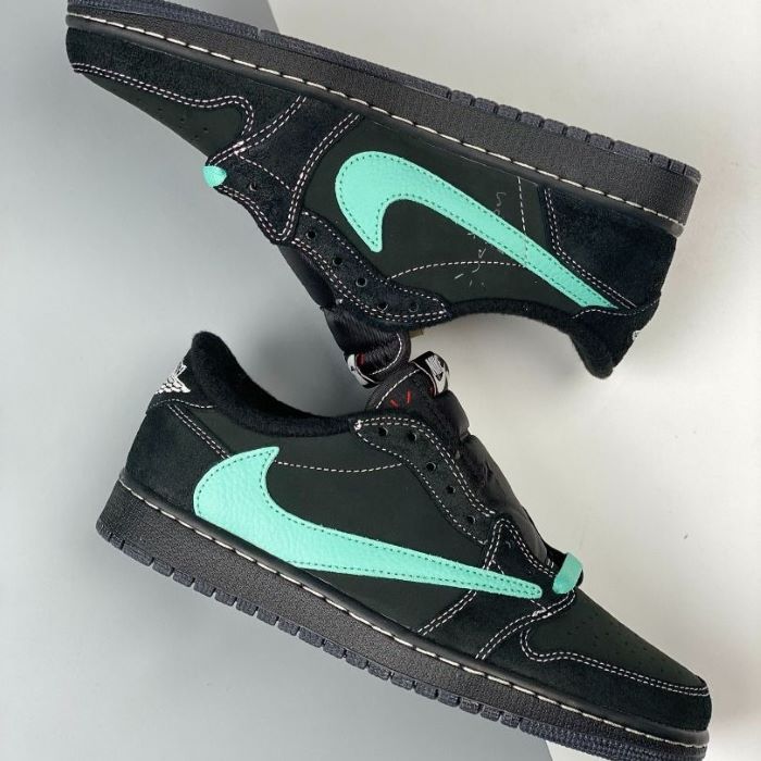 جردن وان تراویس اسکات تیفانی Travis Scott x Air Jordan 1 Low Tiffany