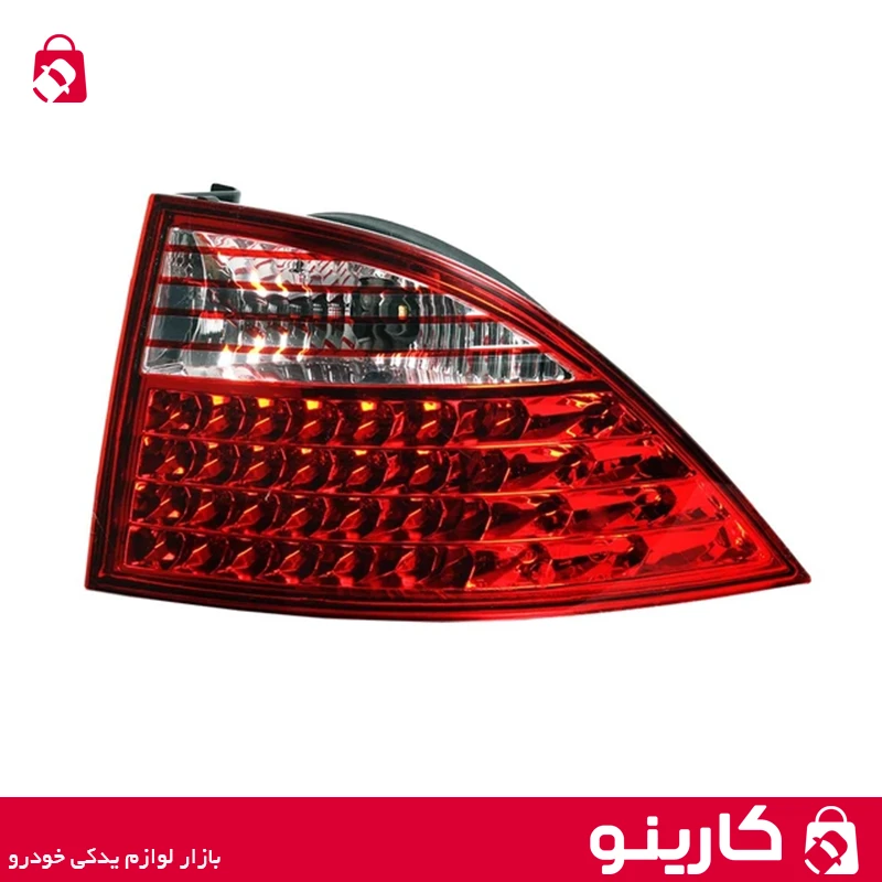 چراغ خطر عقب سمند سورن روی گلگیر راست بی نی سی BINICI