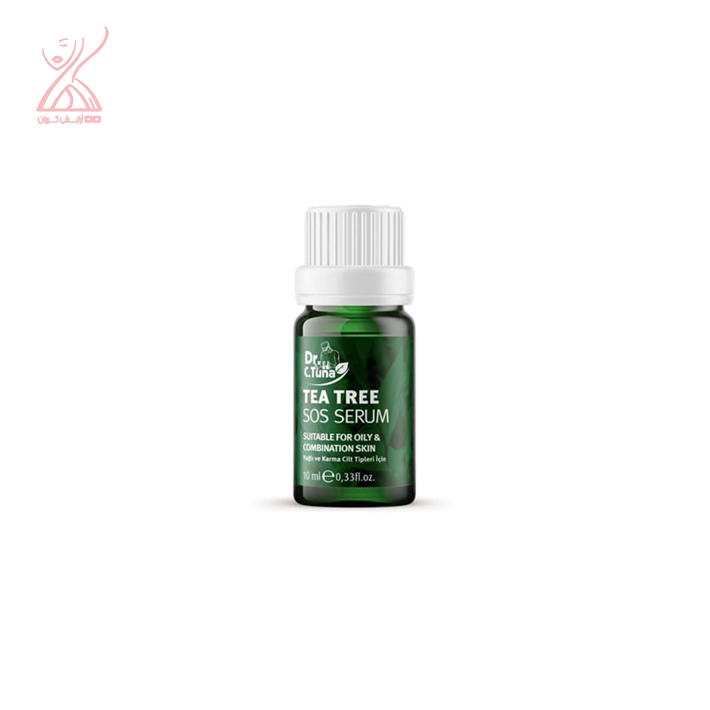 سرم ضدجوش اس او اس حاوی روغن درخت چای دکتر سی تونا Dr. C. Tuna Tea Tree SOS Serum