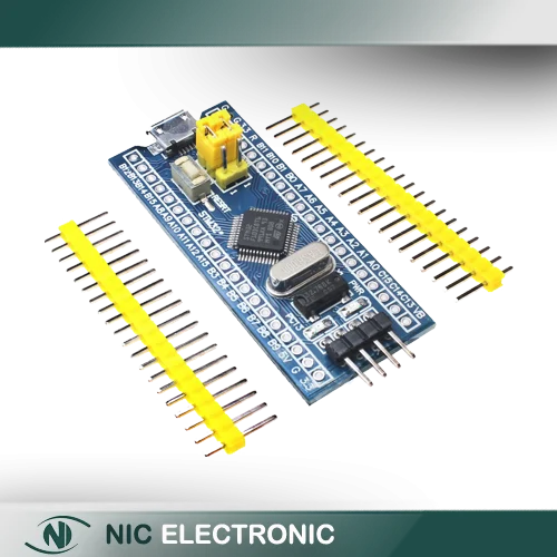هدر برد بلو پیل STM32F103C8T6 blue pill با قابلیت پروگرام توسط IDE آردوینو