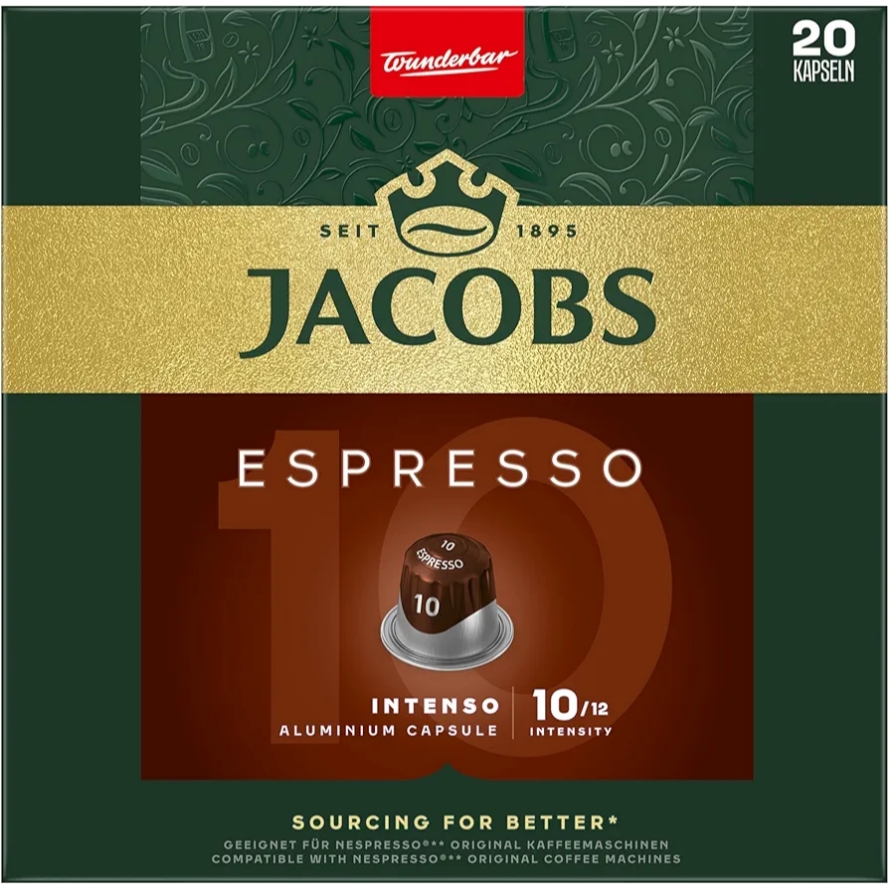 کپسول قهوه جاکوبز (Espresso Intenso)