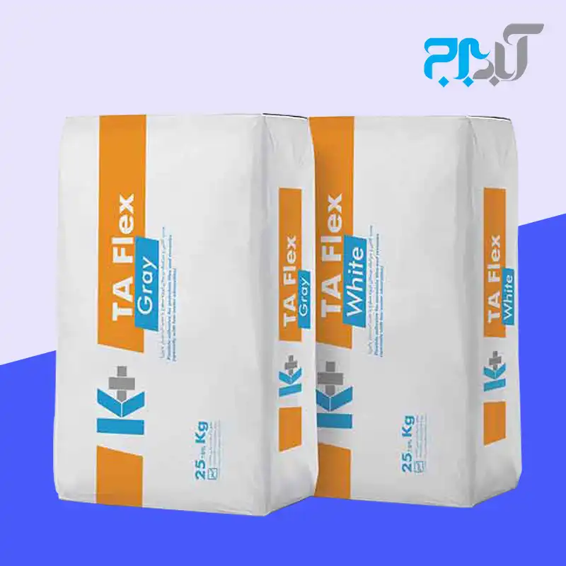 چسب کاشی پرسلان TA Flex White (سفید ) کی پلاس