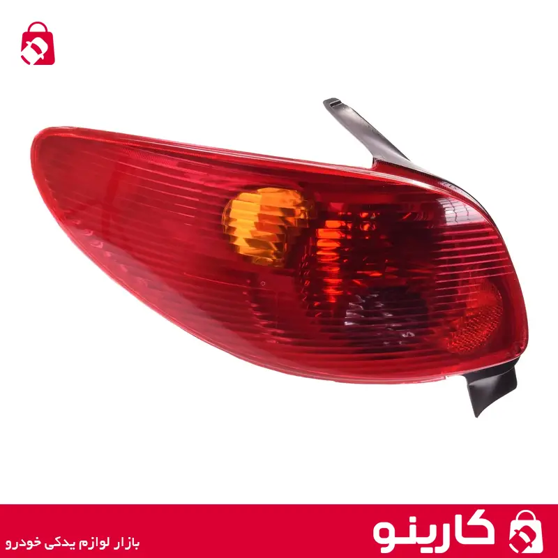 چراغ خطر عقب چپ پژو 206 مدرن