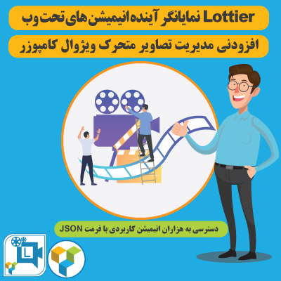 افزودنی مدیریت تصاویر متحرک ویژوال کامپوزر | افزودنی Lottier ویژوال کامپیوزر