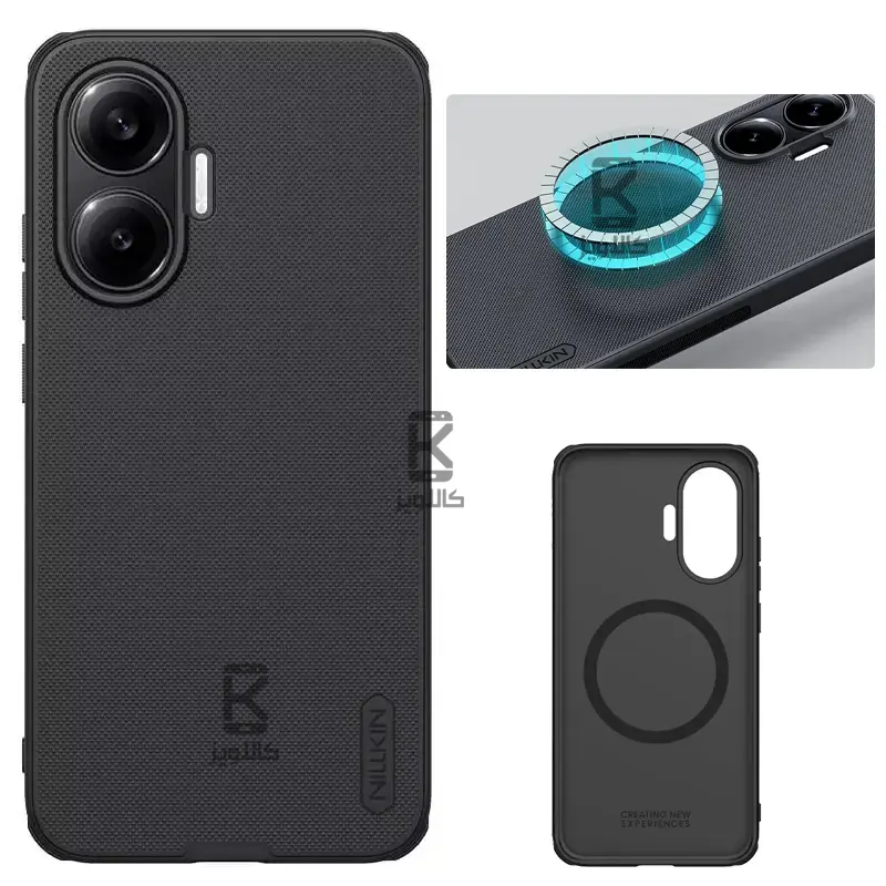 قاب مغناطیسی نیلکین گوشی Xiaomi Poco F7 مدل Frosted Shield Pro Magnetic