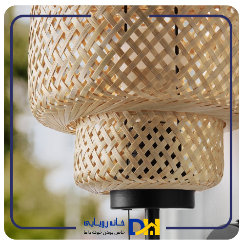 آباژور دیواری حصیری ایکیا SINNERLIG